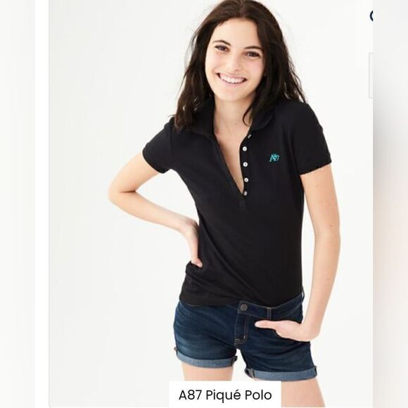 Aeropostale A87 Pique' Women's Polo - Picture 7 of 9
